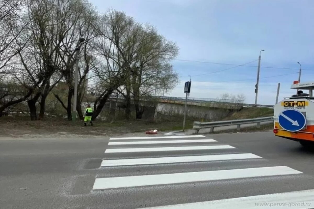    4 млн в Пензе могут пусть на нанесение разметки на улично-дорожной сети