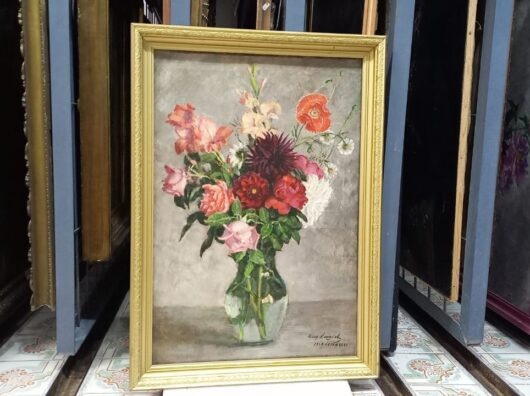    картина Ильи Машкова "Букет в стеклянном сосуде" выставят в Третьяковке // фото: соцсети Таганрогского художественного музея