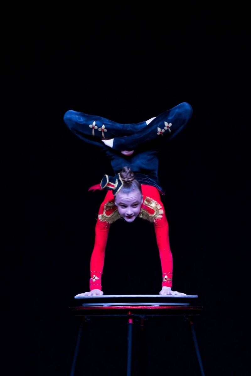    Эквилибристка Василина Гунина. Источник: предоставлены Натальей Гуниной