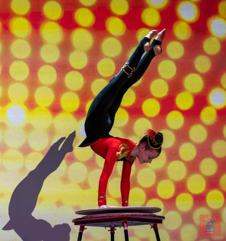    Эквилибристка Василина Гунина. Источник: предоставлены Натальей Гуниной