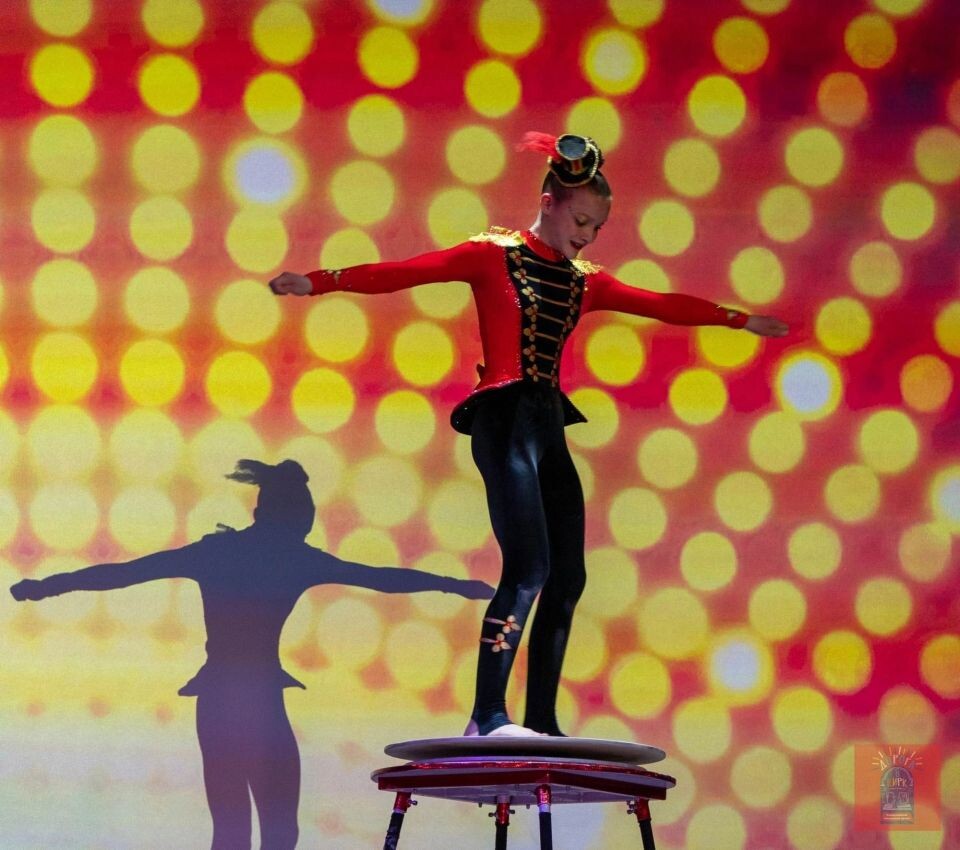    Эквилибристка Василина Гунина. Источник: предоставлены Натальей Гуниной