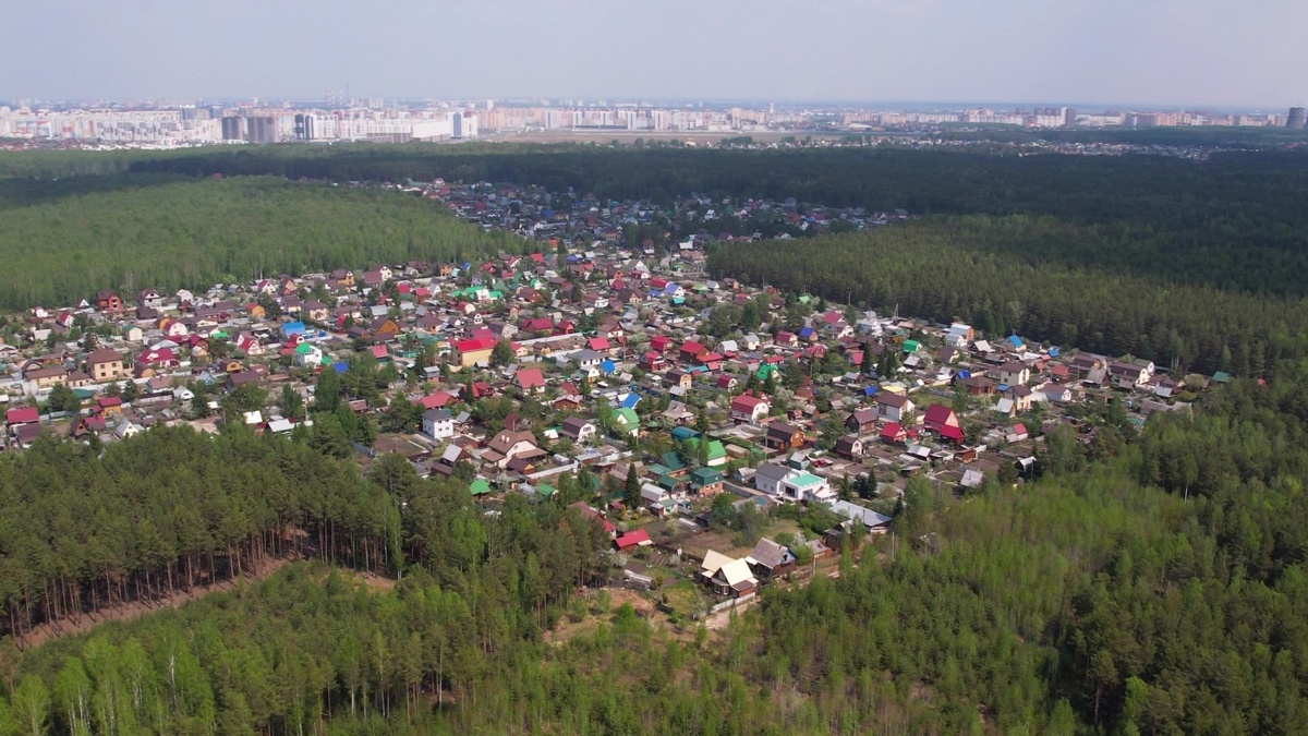 Росреестр запускает над дачами БПЛА