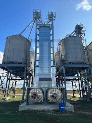 Топочные блоки RIR в составе зерносушилки Мельинвест