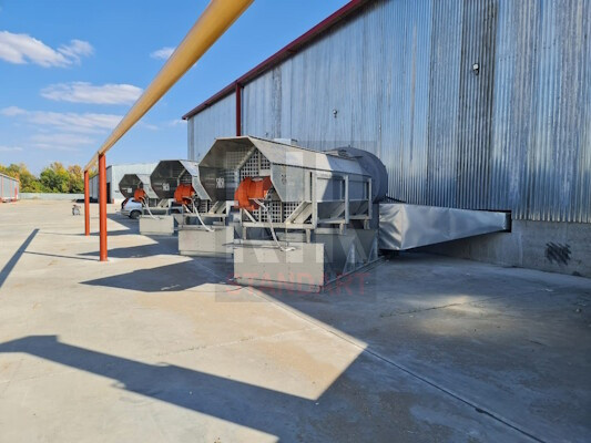 Топочные блоки RIR. Сушка тыквенной семечки 1