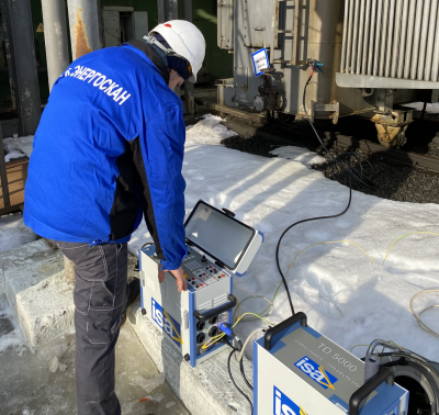 Рисунок 1.1. Проведение изоляционных и электромагнитных испытаний силового трансформатора