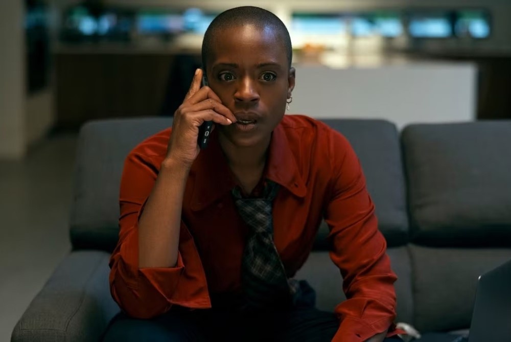     Т’Ниа Миллер, кадр из сериала «Падение дома Ашеров» (2023)