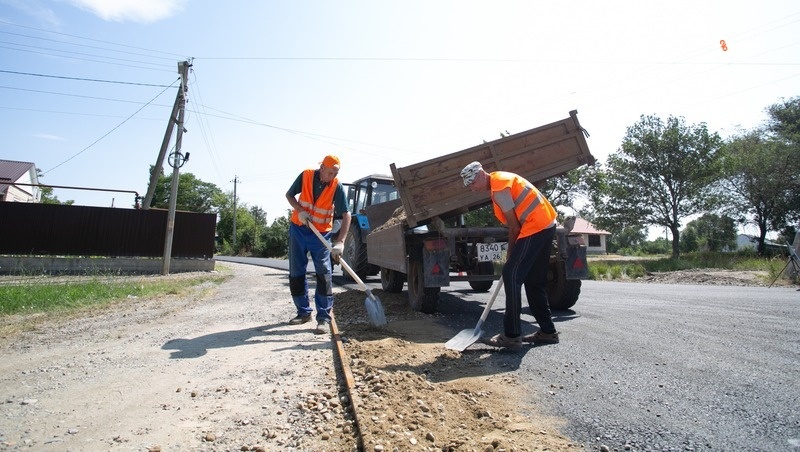    Ремонт дорог в Труновском округе осуществили за счёт краевых субсидий Фото: ИА «Победа26»
