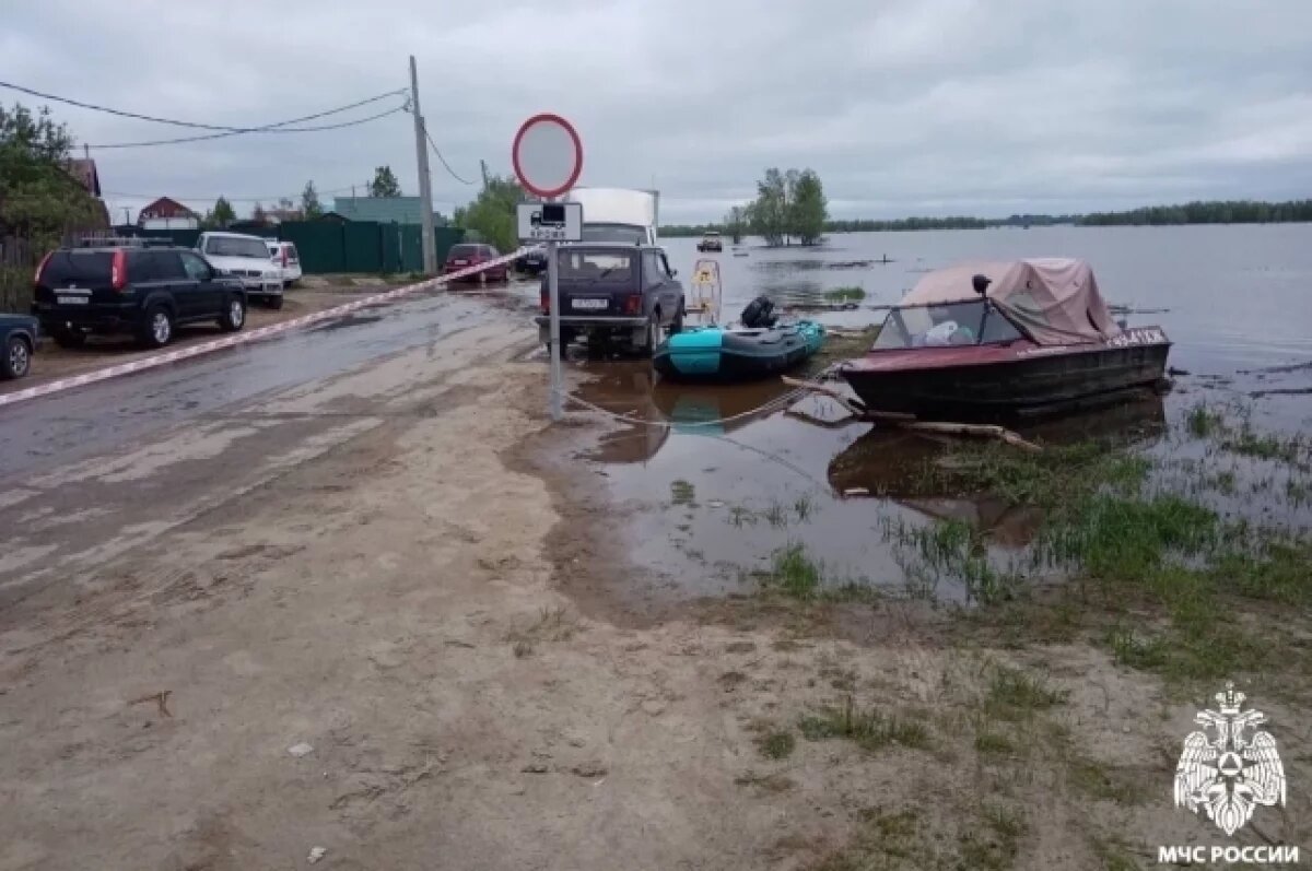    В Югре подтопило 242 дачных участка из-за паводка