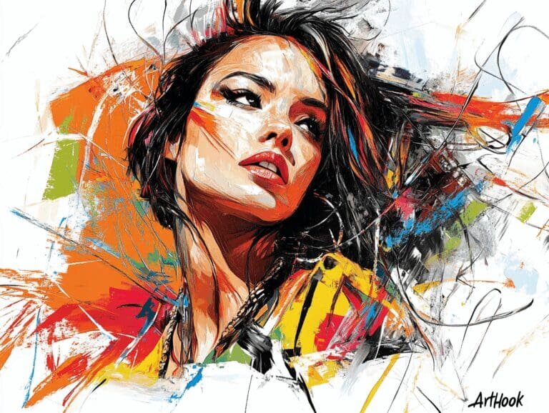    Портрет женщины маслом: магия, тайны и вечные образы в искусстве Art-Hook.Ru