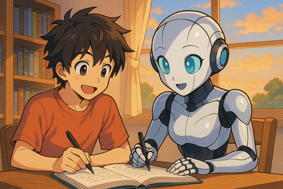 Соавторы. Иллюстрация от чата GPT