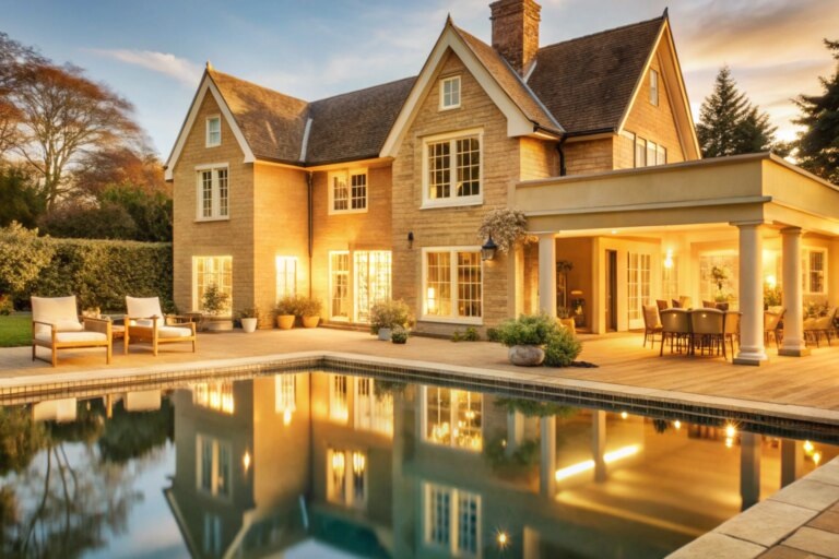    Как эффективно продать загородный дом с бассейном: советы по оценке, подготовке и размещению объявлений