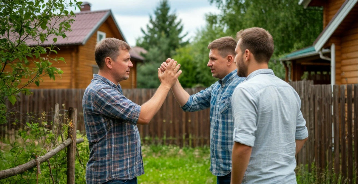 решение спорных вопросов с соседями по даче