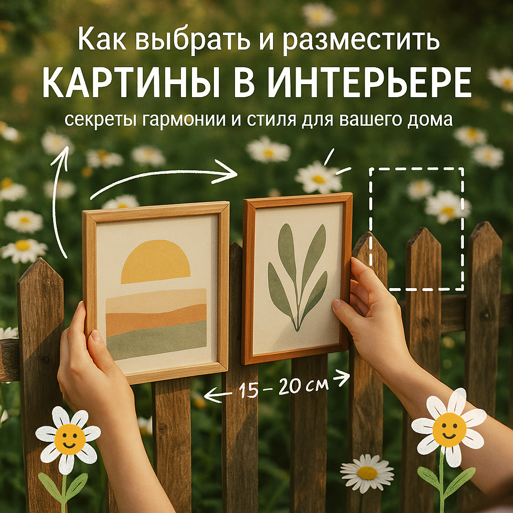   Как выбрать и разместить картины в интерьере: секреты гармонии и стиля для вашего дома