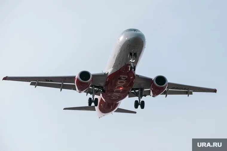 Предположительно, у женщины остановилось сердце на борту самолета. Фото: Роман Наумов © URA.RU