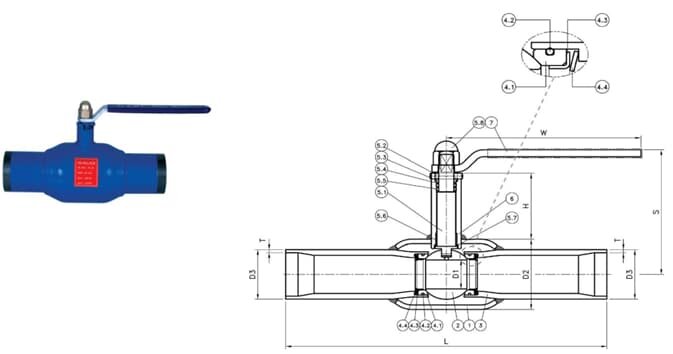 Шаровый кран