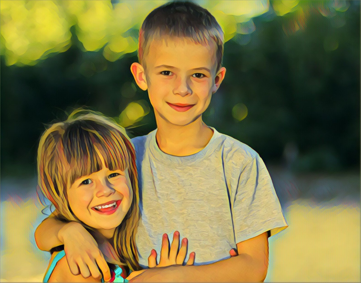 Марина и Коля