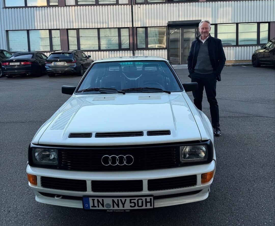    Джонатан Уитли и Audi QuattroФото: Соцсети