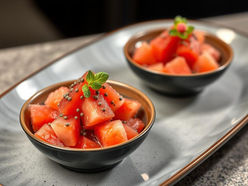    Смузи-боулы с арбузом и чиа