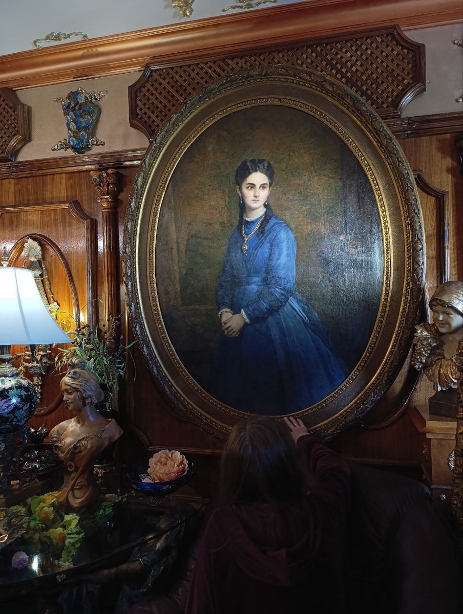 Н.х. Портрет неизвестной. 1870-е годы.