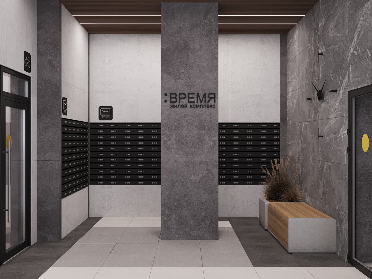 Благодаря сквозному проходу в подъезды, в доме всегда удобно входить и выходить с любой стороны, не тратя время на обходы. 