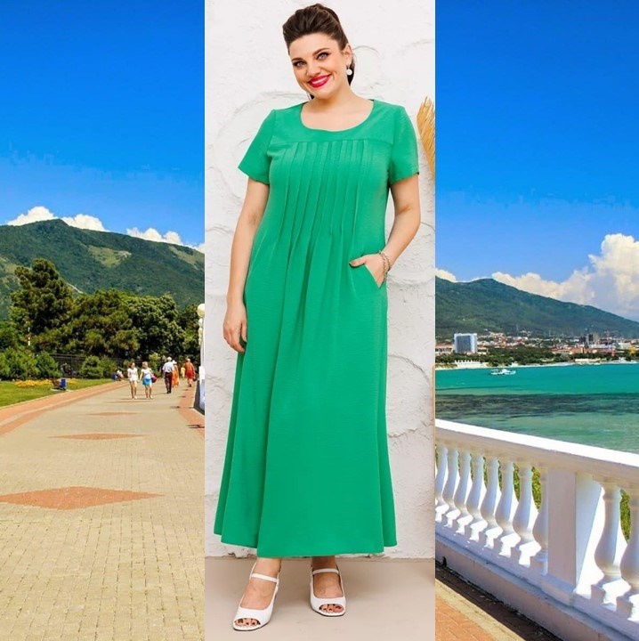 Платье плюс сайз