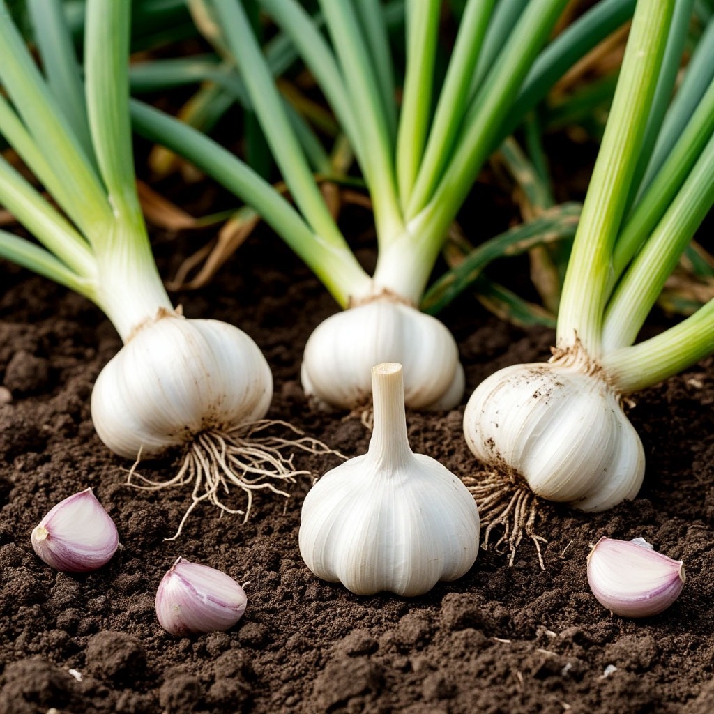 Посадка чеснока в марте: когда луна «на зубок»