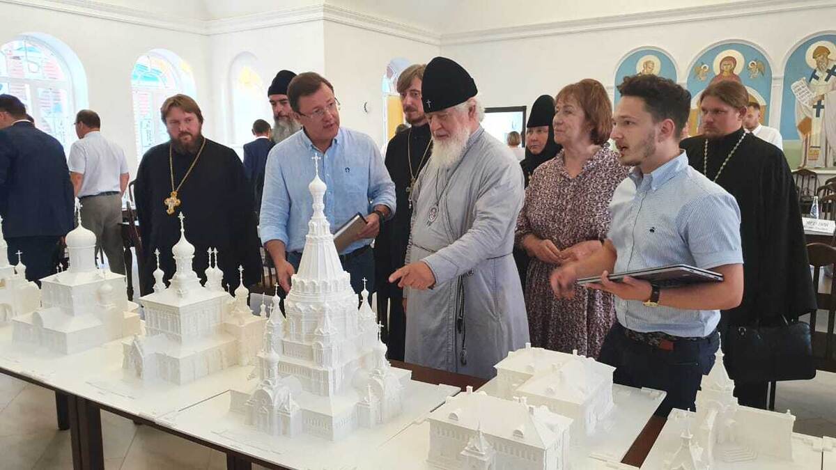 Презентация паломнического кластера в с. Ташла Самарской области по проекту Центра