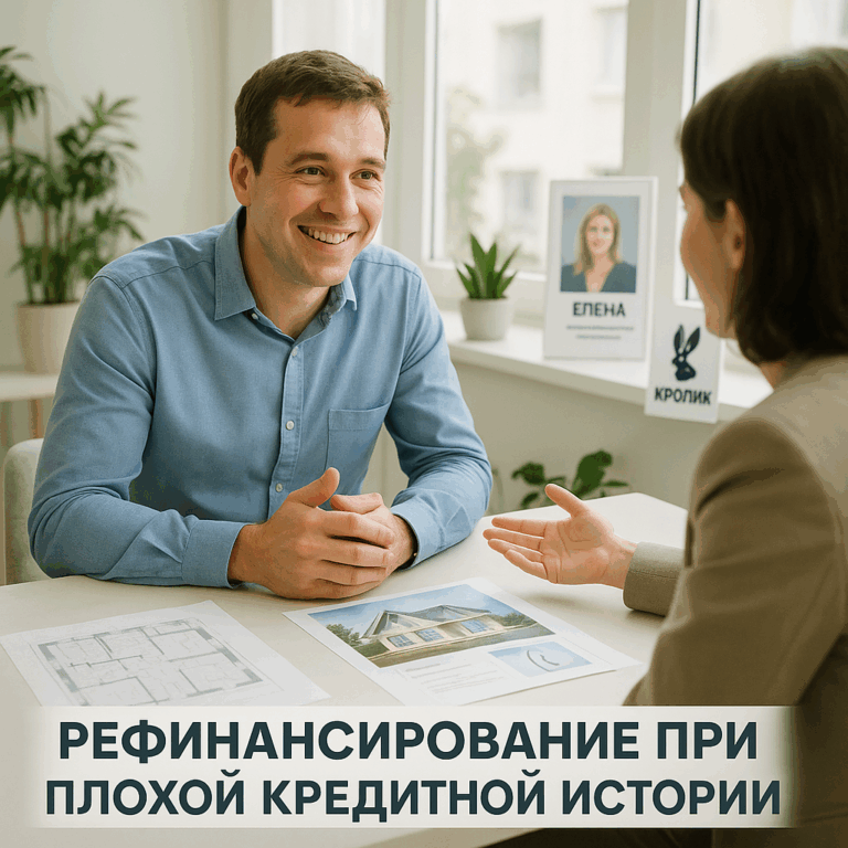    Перезалог недвижимости: как получить крупную сумму наличными с плохой кредитной историей