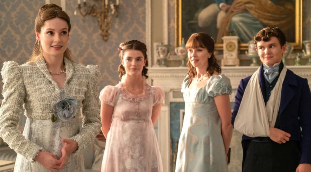     Кадр из 3 сезона сериала «Бриджертоны» (2024)