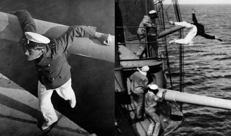 Кадры из фильма С. Эйзенштейна "Броненосец Потемкин" (1925 г.)