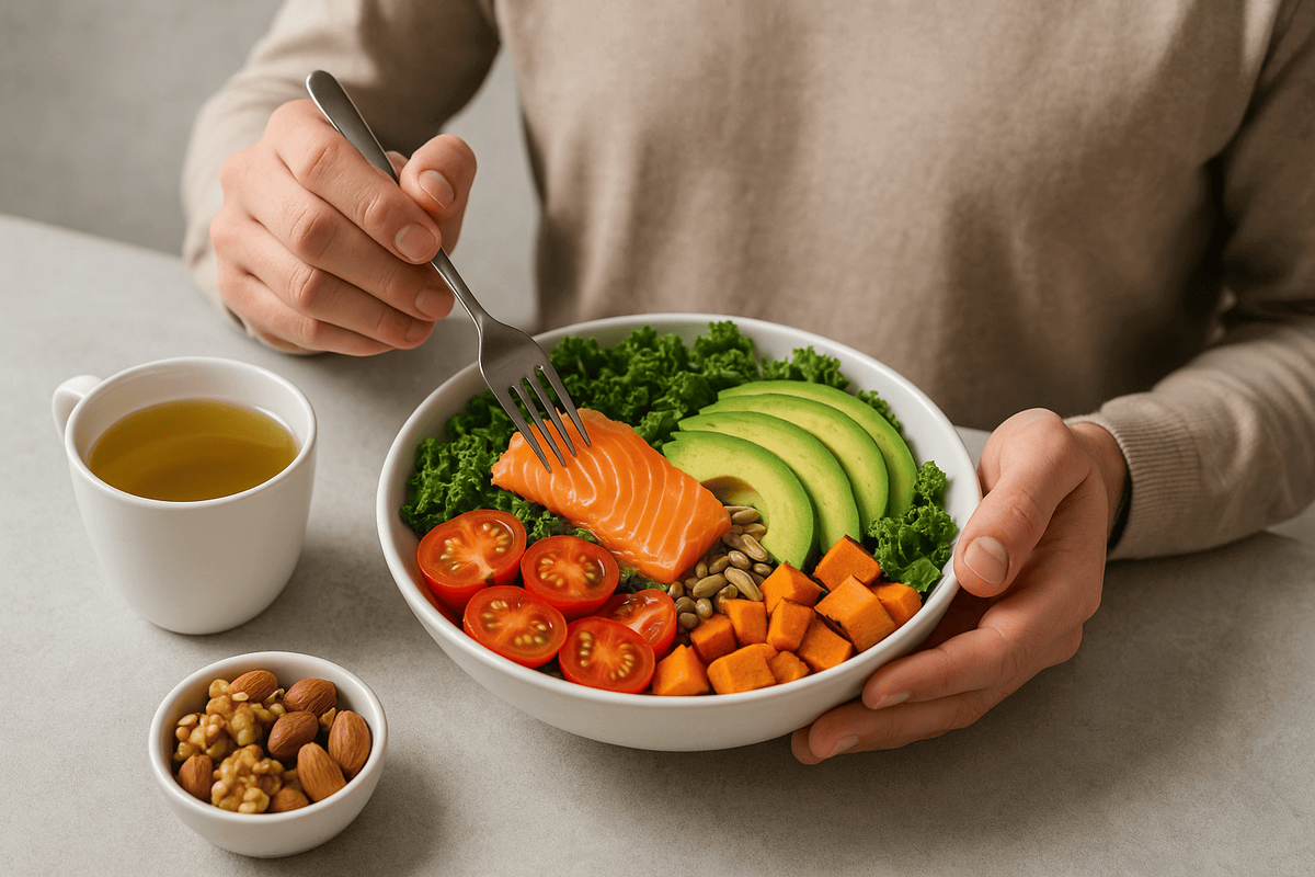    Для красивой и здоровой кожи рекомендуется употреблять разнообразные продукты, которые содержат необходимые питательные вещества.