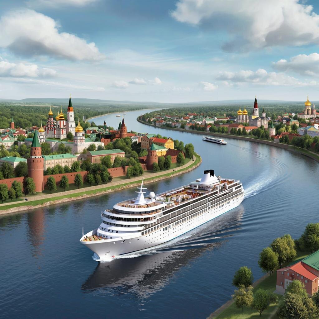Золотое кольцо России на теплоходе