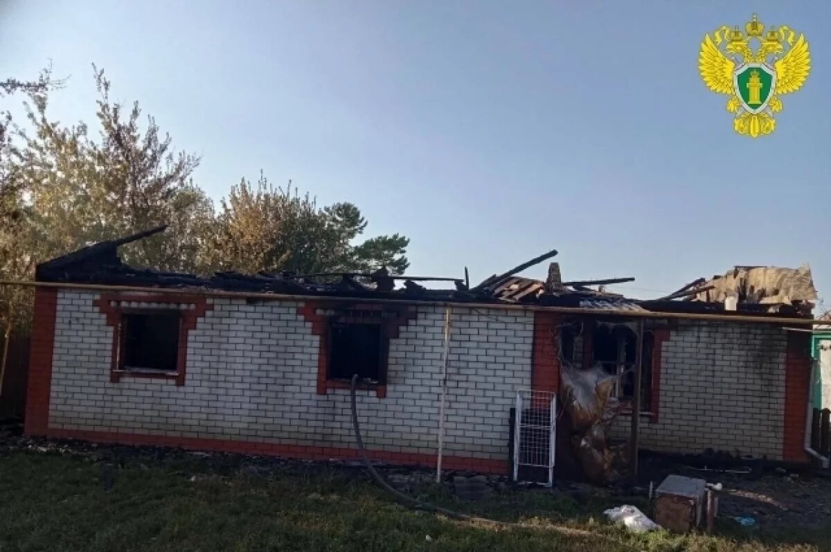    Более 7 млн руб. ущерба нанёс сварщик, из-за которого под Пензой сгорел дом