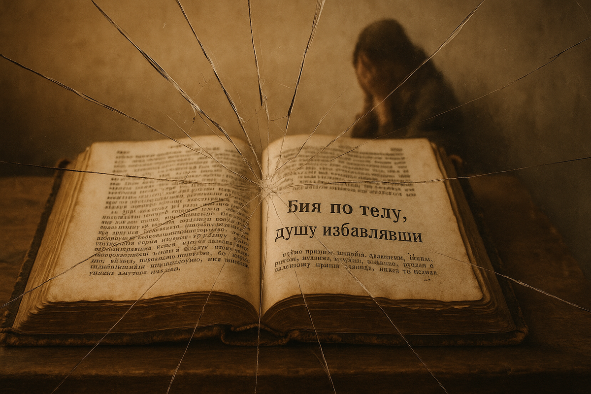 «Бия по телу — душу спасешь». Так в XVI веке учили спасать семью. Традиция, которую до сих пор повторяют — другими словами.