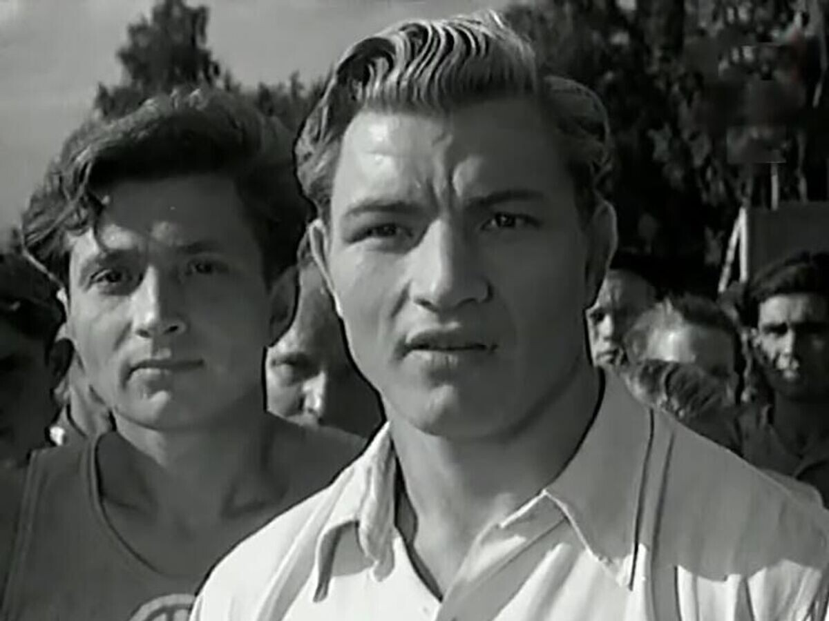    Алексей Ванин в кадре фильма "Чемпион мира"© Киностудия им. М. Горького (1955)