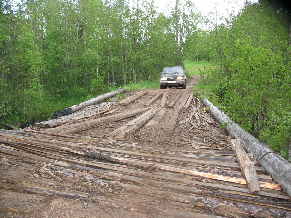 Opel Monterey штурмует просторы вепсского леса