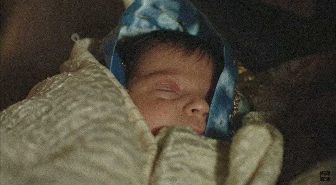 Новорождённый шехзаде Ахмед. 