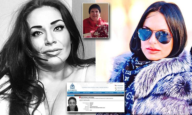 На главных ото Виктория, фото сверху - Алла Алексеенко. Коллаж dailymail.co.uk