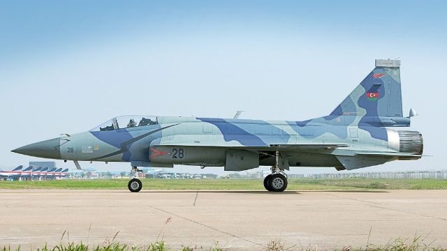 На Южном Кавказе могут объявить  о новом заказе на 24 китайско-пакистанских истребителей JF-17 Thunder Block III. Фото: ВВС Азербайджана