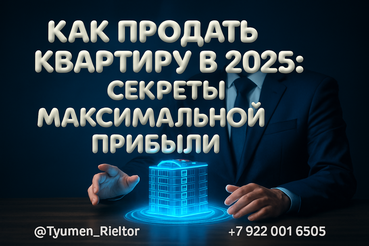   Как продать квартиру в 2025: секреты максимальной прибыли Святослав Шакин