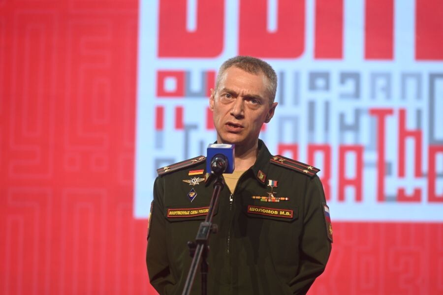    Подполковник, Герой России Максим Шоломов / Источник: © Михаил Воскресенский/РИА Новости