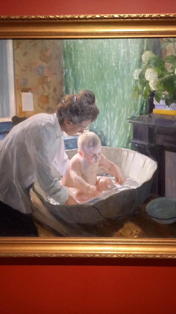 Сын Кирилл. Картина "Утро"