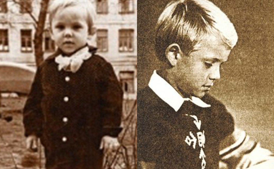 Андрей Соколов в детстве