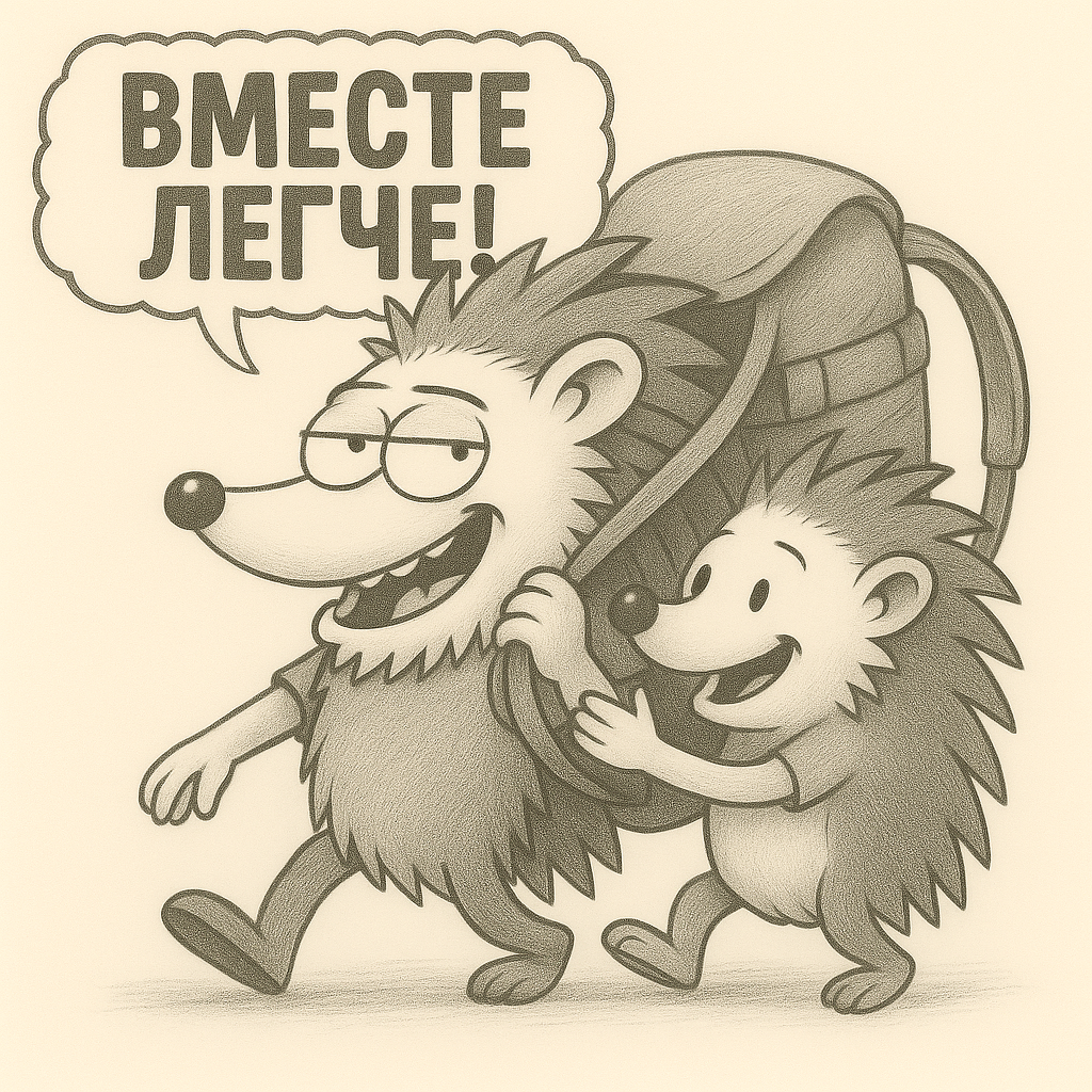 вместе легче