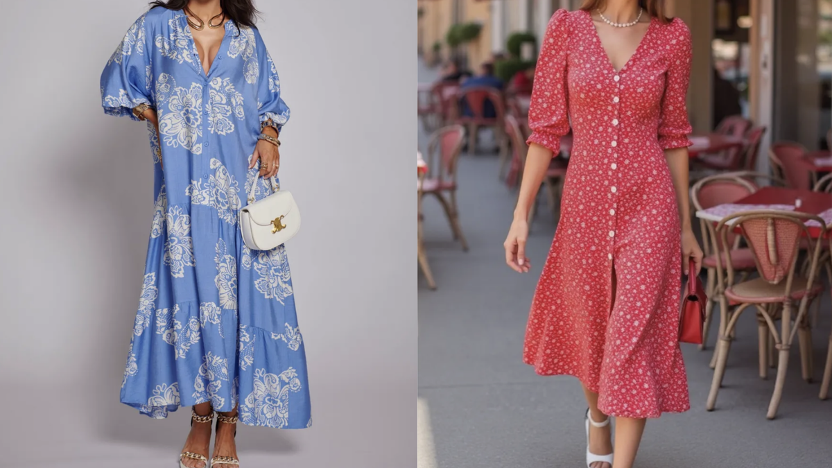 Платье длины миди WB