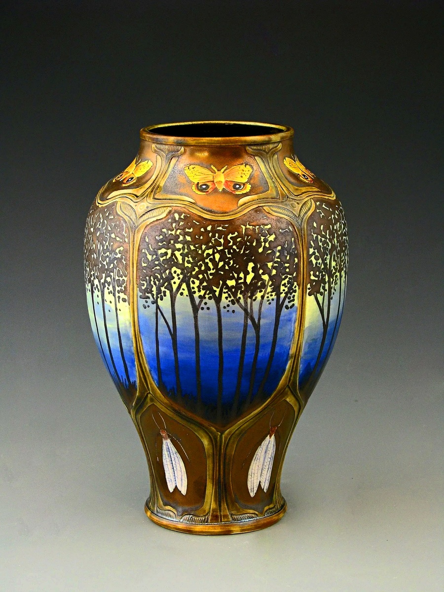 Ваза из серии "Жуки", Стефани Янг