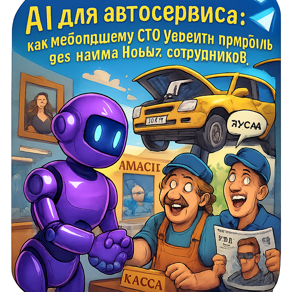    Как малому СТО удвоить прибыль с помощью ИИ без новых сотрудников Дмитрий Попов | Comandos.ai