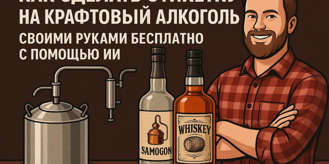 Бесплатные этикетки за 5 минут: генерация дизайна через ИИ