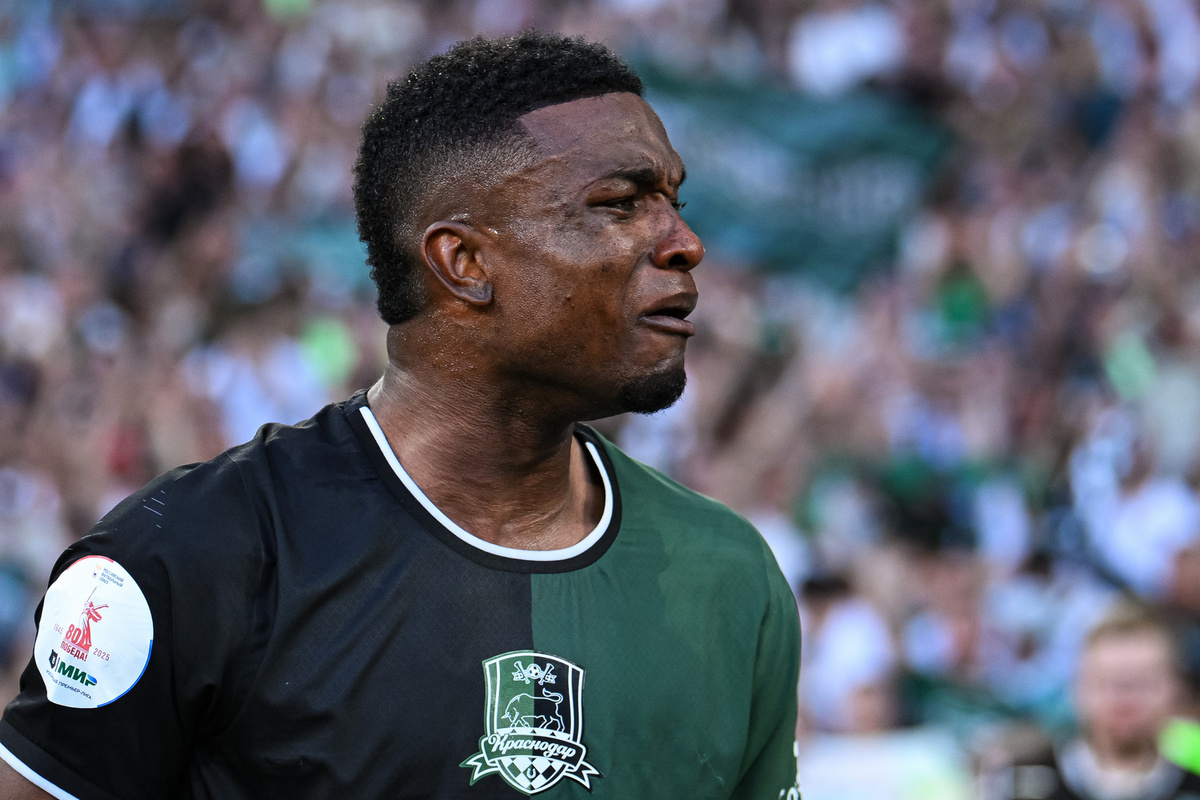 Форвард "Краснодара" Джон Кордоба. Фото ФК КРАСНОДАР 