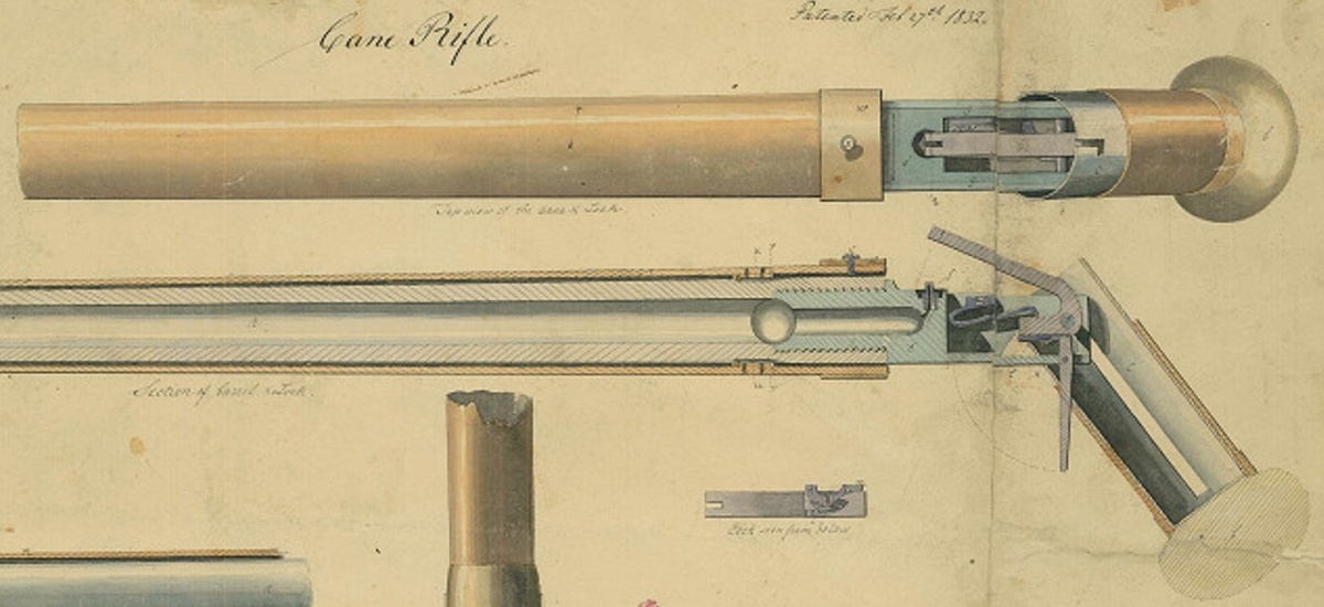 Устройство казенной части винтовки Ламберта.